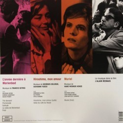 La Musique Dans Le Film D'Alain Resnais Bande Originale (Georges Delerue, Giovanni Fusco, Hans Werner Henze, Francis Seyrig) - CD Arrire