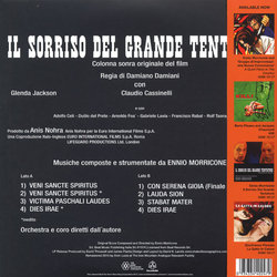 Il Sorriso del grande tentatore Bande Originale (Ennio Morricone) - CD Arrire