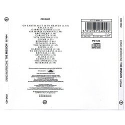 The Mission Bande Originale (Ennio Morricone) - CD Arrire