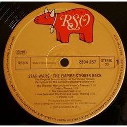Star Wars: The Empire Strikes Back Bande Originale (John Williams) - cd-inlay