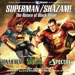 Superman/Shazam!: The Return of Black Adam Bande Originale (Benjamin Wynn, Jeremy Zuckerman) - Pochettes de CD
