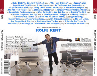 Mr. Popper's Penguins Bande Originale (Rolfe Kent) - CD Arrire