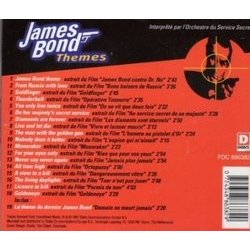 James Bond Themes Bande Originale (Various Artists, John Barry, Bill Conti, Marvin Hamlisch) - CD Arrire