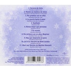 Frozen: El Reino del Hielo - Las Canciones Bande Originale (Kristen Anderson-Lopez, Robert Lopez) - CD Arrire