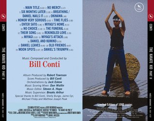 The Karate Kid: Part II Bande Originale (Bill Conti) - CD Arrire