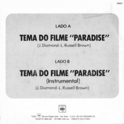 Theme From Paradise Bande Originale (Phoebe Cates, Paul Hoffert) - CD Arrire