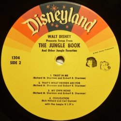 The Jungle Book Bande Originale (Various Artists, George Bruns) - cd-inlay