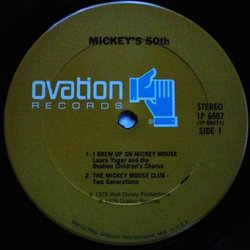 Mickey's 50th Bande Originale (Various Artists) - cd-inlay