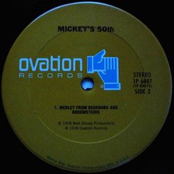 Mickey's 50th Bande Originale (Various Artists) - cd-inlay