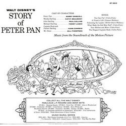 Walt Disney's Story And Songs From Peter Pan Bande Originale (Oliver Wallace) - CD Arrire