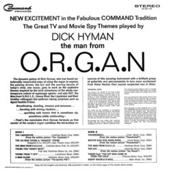 The Man From O.R.G.A.N. Bande Originale (Various Artists, Dick Hyman) - CD Arrire