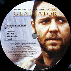 Gladiator Bande Originale (Lisa Gerrard, Hans Zimmer) - CD Arrire
