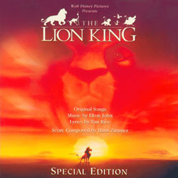 The Lion King Bande Originale (Elton John, Hans Zimmer) - Pochettes de CD