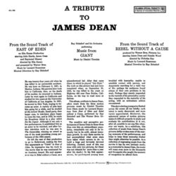 A Tribute to James Dean Bande Originale (Ray Heindorf Orchestra, Leonard Rosenman, Dimitri Tiomkin) - CD Arrire