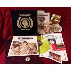 Fellini Satyricon Bande Originale (Nino Rota) - cd-inlay