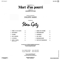 Mort d'un Pourri Bande Originale (Stan Getz, Philippe Sarde) - CD Arrire