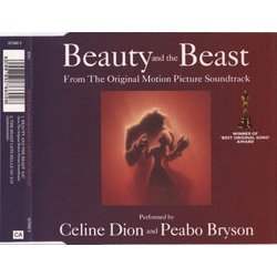Beauty and the Beast Bande Originale (Peabo Bryson, Cline Dion, Alan Menken) - cd-inlay