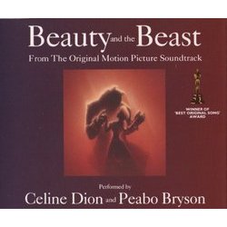 Beauty and the Beast Bande Originale (Peabo Bryson, Cline Dion, Alan Menken) - Pochettes de CD