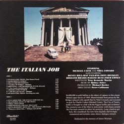 The Italian Job Bande Originale (Quincy Jones) - CD Arrire