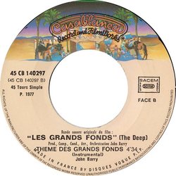Les Grands Fonds Bande Originale (John Barry, Donna Summer) - cd-inlay