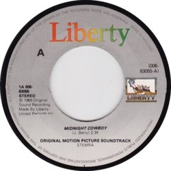 Midnight Cowboy Bande Originale (John Barry) - cd-inlay