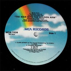The Man With The Golden Arm Bande Originale (Elmer Bernstein) - cd-inlay
