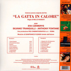 La Gatta In Calore Bande Originale (Gianfranco Plenizio) - CD Arrire