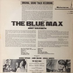 The Blue Max Bande Originale (Jerry Goldsmith) - CD Arrire