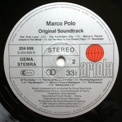 Marco Polo Bande Originale (Ennio Morricone) - cd-inlay