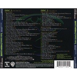 Batman Forever Bande Originale (Elliot Goldenthal) - CD Arrire