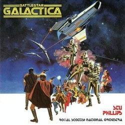 Battlestar Galactica Bande Originale (Glen A. Larson, Stu Phillips) - Pochettes de CD