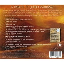 A TributeTo John Williams: An 80th Birthday Tribute Bande Originale (John Williams) - CD Arrire