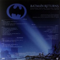Batman Returns Bande Originale (Danny Elfman) - CD Arrire