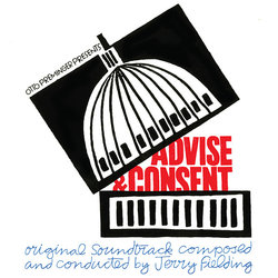 Advise and Consent Bande Originale (Jerry Fielding) - Pochettes de CD