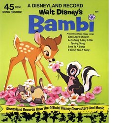 Bambi Bande Originale (Frank Churchill, Donald Novis, Edward H. Plumb) - Pochettes de CD