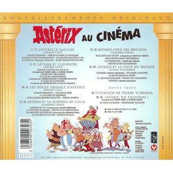 Astrix au Cinma Bande Originale (Grard Calvi, Michel Colombier, Vladimir Cosma) - CD Arrire