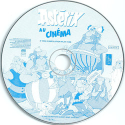 Astrix au Cinma Bande Originale (Grard Calvi, Michel Colombier, Vladimir Cosma) - cd-inlay