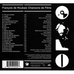 Franois de Roubaix: Chansons de Films Bande Originale (Various Artists, Franois de Roubaix) - CD Arrire