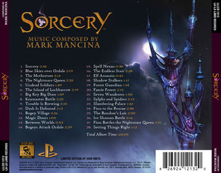 Sorcery Bande Originale (Mark Mancina) - CD Arrire