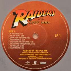 Raiders of the Lost Ark Bande Originale (John Williams) - CD Arrire