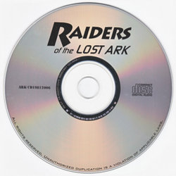 Raiders of the Lost Ark Bande Originale (John Williams) - cd-inlay