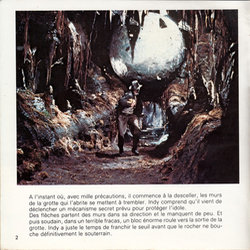 Les Aventuriers de l'Arche Perdue Bande Originale (Various Artists, John Williams) - cd-inlay