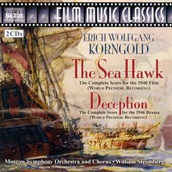 The Sea Hawk / Deception Bande Originale (Erich Wolfgang Korngold) - Pochettes de CD