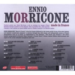 Ennio Morricone: Made in France Bande Originale (Ennio Morricone) - CD Arrire