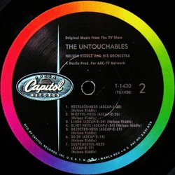 The Untouchables Bande Originale (Nelson Riddle) - cd-inlay