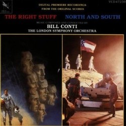 The Right Stuff / North and South Bande Originale (Bill Conti) - Pochettes de CD