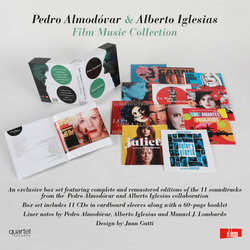 Pedro Almodvar & Alberto Iglesias: Film Music Collection Bande Originale (Alberto Iglesias) - cd-inlay