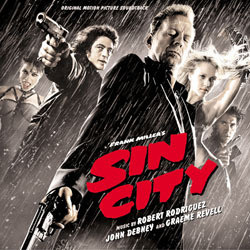 Sin City Bande Originale (John Debney, Graeme Revell, Robert Rodriguez) - Pochettes de CD