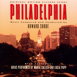 Philadelphia Bande Originale (Howard Shore) - Pochettes de CD