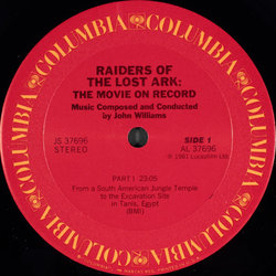 Raiders of the Lost Ark: The Movie on Record Bande Originale (Various Artists, John Williams) - cd-inlay